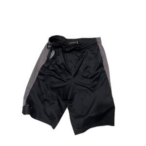 Under Armour Black Yellow Basketball Shorts Boys YXL